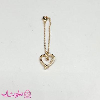 آویز ساعت زنانه وای اس ایکس طرح قلب کد 899