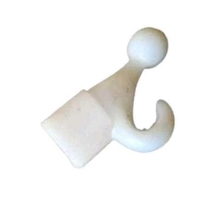 سر لوله جالباسی بسته 6 عددی رنگ سفید