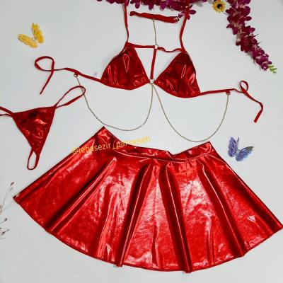 کاستوم چرم دیسکویی مناسب تا سایز 44 با تنخور عااالی