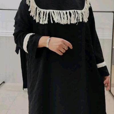 کفتان ریش ریشی مشکی