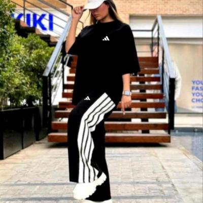 ست تیشرت شلوار اسپان کش مدل سورینا