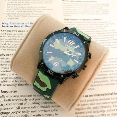 ساعت ارتشی بندژله ای سایز بزرگ