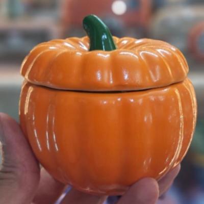 قندان سرامیکی طرح کدو