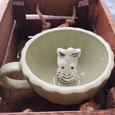 ماگ سوپرایزی طرح گورخر سرامیکی