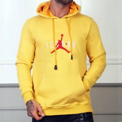 هودی توکرکی پنبه سه نخ مردانه JORDAN زرد