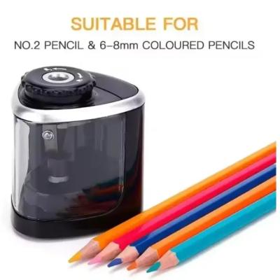 مداد تراش برقی تنوین مدل 8005 - کوچک، دقیق و حرفه‌ای