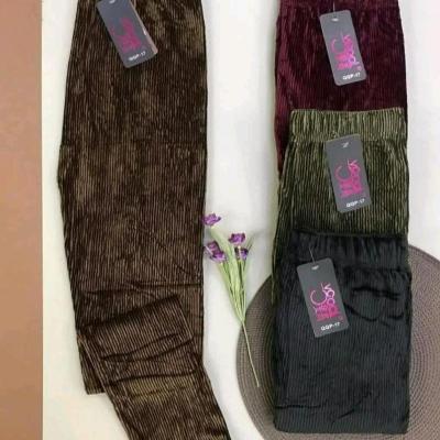 شلوار مخمل کبریتی