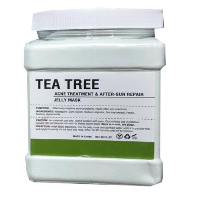 ماسک هیدروژلی ضد آفتاب سوختگی و ضد جوش مدل چای سبز 500 گرمی