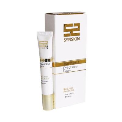 کرم ژل دور چشم ضد چروک بی رنگ ساین اسکین