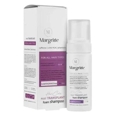 شامپو فوم پس از کاشت مو حجم 150 میلی لیتر Sulfat Free مارگریت