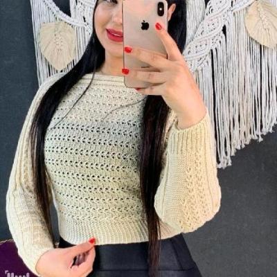 کراپ بافت فندقی خاکی