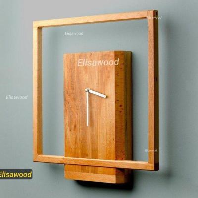 ساعت دیواری چوبی ارسال رایگان