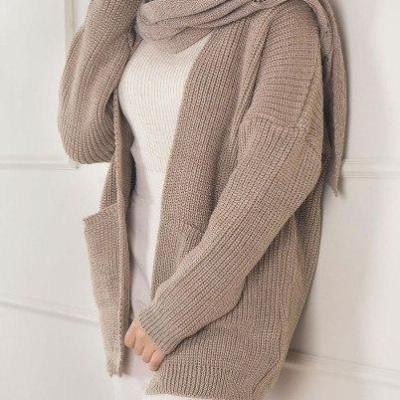 مانتو بافت مدل جلو باز