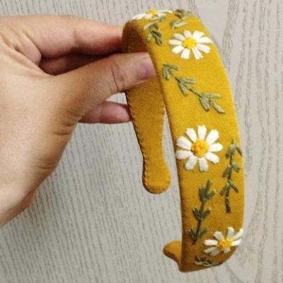 تل سر گلدوزی شده 3سانت