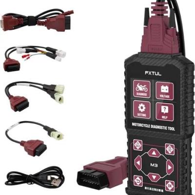 دیاگ موتور سیکلت FXTUL مدل M3-A با قابلیت خواندن (پس کرایه)