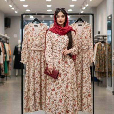 پیراهن مهمانی زنانه کرپ مدل کرپ حریر