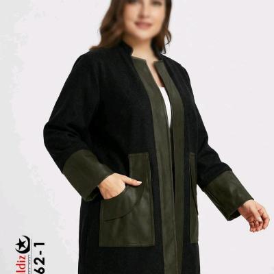 پالتو جلو باز سایز بزرگ 1962