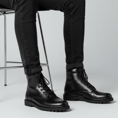 نیم بوت مردانه مدل Bershka