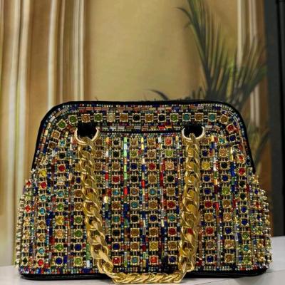 کیف مجلسی فوق العاده زیبای تمام جواهر خانومانه 69598
