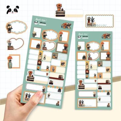 برچسب اسم فانتزی طرح بوک لایف