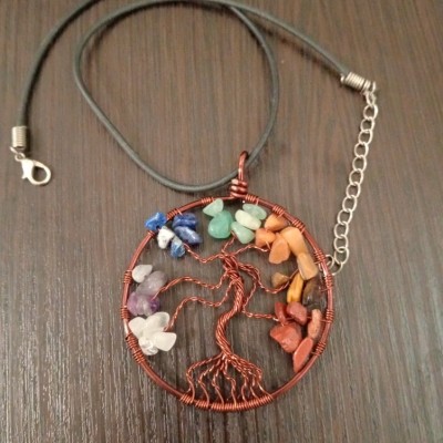 درخت زندگی سنگ هفت چاکرا