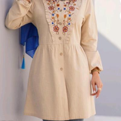 مانتو عروسکی کوتاه زنانه تابستانی