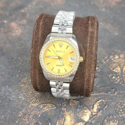 ساعت زنانه رولکس صفحه دورنگینی