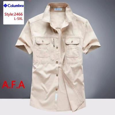 پیراهن آستین کوتاه کتان برند کلمبیا