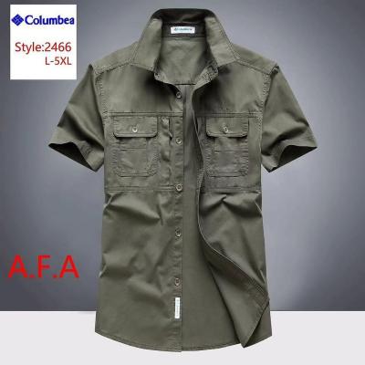 پیراهن آستین کوتاه کتان برند کلمبیا