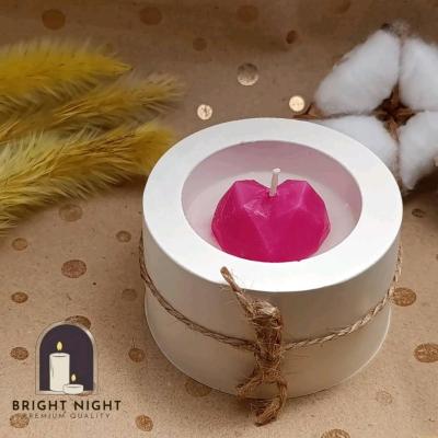 شمع فانوسی مدل قلب