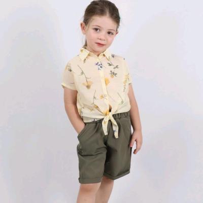 ست پیراهن و شلوارک دخترانه کارن