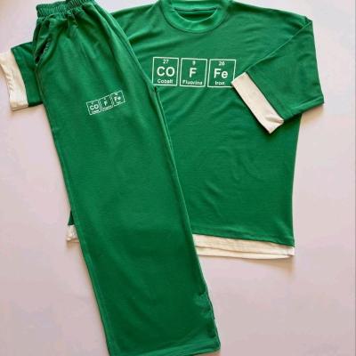 تیشرت و شلوار لانگ زنانه