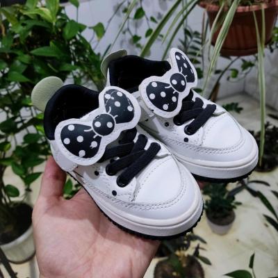 کتانی پاپیونی خالدار دخترانه