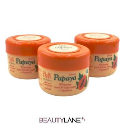 کرم دست و بدن کاسه ای روشن کننده پاپایا BMX