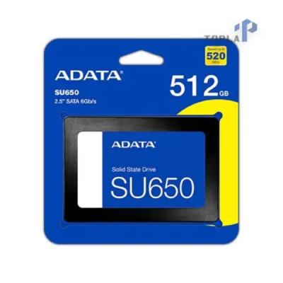 SSD اینترنال ADATA Ultimate SU650 ظرفیت 512 گیگابایت SATA III