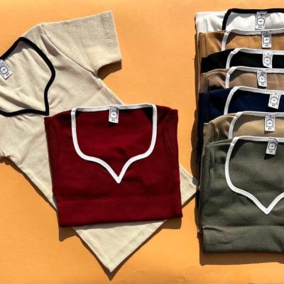 تیشرت یقه دلبر