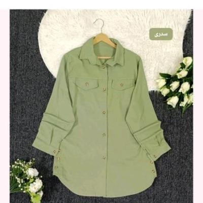 شومیز مانتویی زنانه بغل دکمه