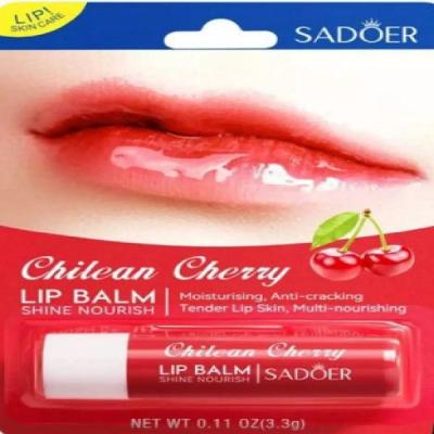 بالم لب سادور SADOER با عصاره گیلاس - وزن 3.3 گرم- چین