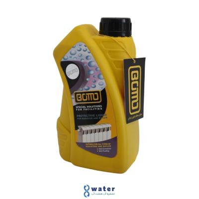 محلول محافظ و ضد رسوب پکیج و آبگرمکن یک لیتری بومو - bomo (شیراز)