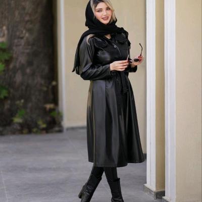 پالتو چرم بلند