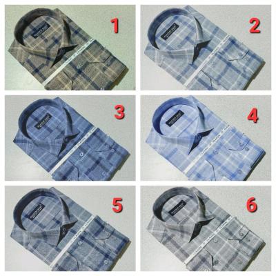 پیراهن تترون مردانه کلاسیک چهارخونه