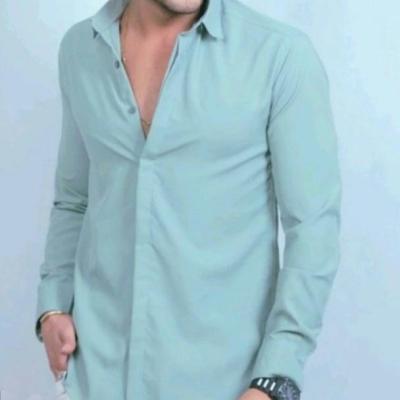 پیراهن مردانه دکمه مخفی جنس دوشین اعلا