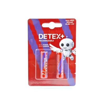 باتری نیم قلم شارژی دیتکس پلاس