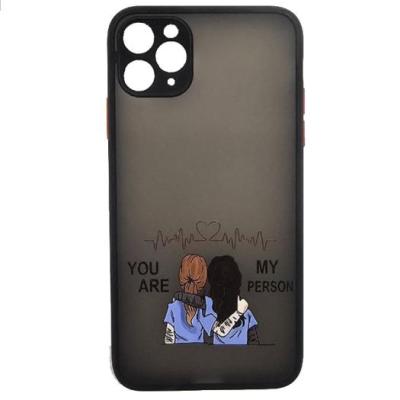 قاب گوشی طرح دار محافظ لنزدار اپل iPhone 11 Pro MAX - طرح 1072