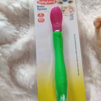 قاشق سیلیکونی حرارتی کد 429 بی بی لند سایز مدیوم