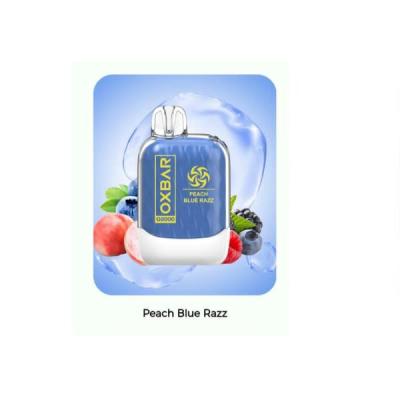 پاد یکبار مصرف 8000 پاف او ایکس بار OXBar بلوبری زغال اخته هلو