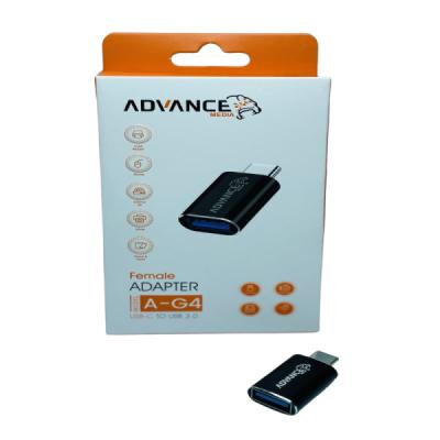 تبدیل OTG TYPE-C ادونس مدل ADVANCE A-G4
