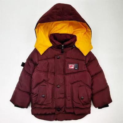 کاپشن پسرانه زرشکی کد 10505