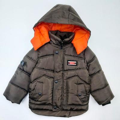 کاپشن پسرانه قهوه ای کد 10505