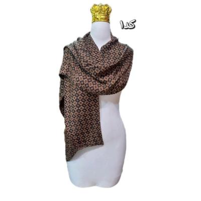 شال پلیسه ای نخی